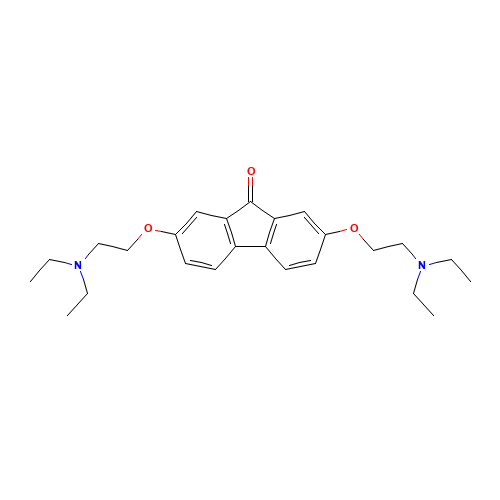 2,7-bis[2-(diethylamino)ethoxy]fluoren-9-one (CAS: 27591-97-5) - Related Chemical Product