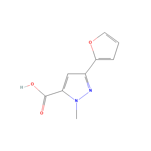5-(furan-2-yl)-2-methylpyrazole-3-carboxylic acid (CAS: 859851-00-6) - Related Chemical Product