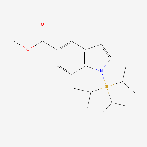 methyl 1-tri(propan-2-yl)silylindole-5-carboxylate (CAS: 948883-27-0) - Related Chemical Product