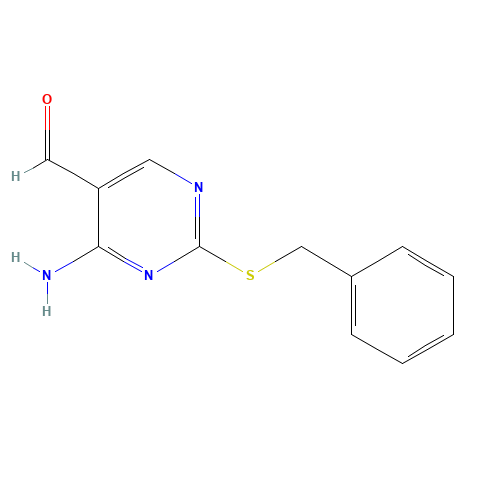 4-amino-2-benzylsulfanylpyrimidine-5-carbaldehyde (CAS: 335318-29-1) - Related Chemical Product