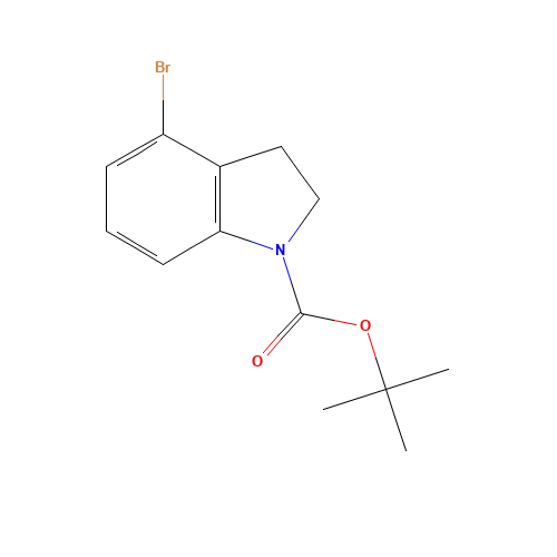 tert-butyl 4-bromo-2,3-dihydroindole-1-carboxylate (CAS: 885272-46-8) - Related Chemical Product