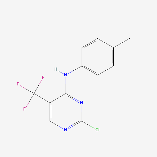 2-chloro-N-(4-methylphenyl)-5-(trifluoromethyl)pyrimidin-4-amine (CAS: 847862-98-0) - Related Chemical Product