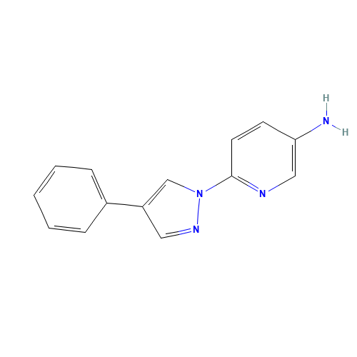 6-(4-phenylpyrazol-1-yl)pyridin-3-amine (CAS: 1393125-41-1) - Related Chemical Product