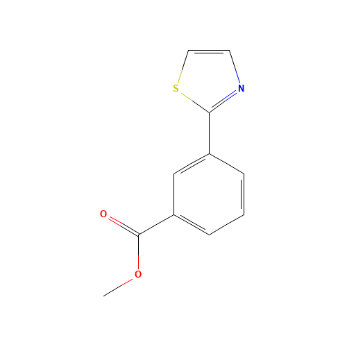 methyl 3-(1,3-thiazol-2-yl)benzoate (CAS: 168618-63-1) - Related Chemical Product