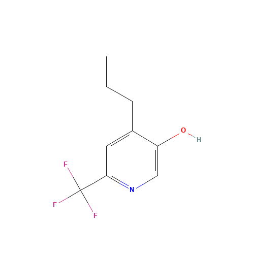 4-propyl-6-(trifluoromethyl)pyridin-3-ol (CAS: 910032-96-1) - Related Chemical Product