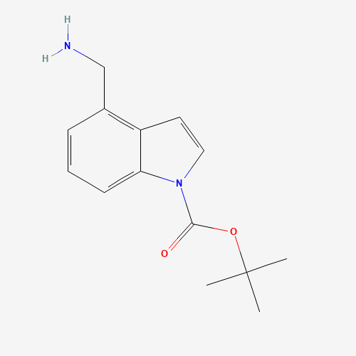 tert-butyl 4-(aminomethyl)indole-1-carboxylate (CAS: 887584-07-8) - Related Chemical Product
