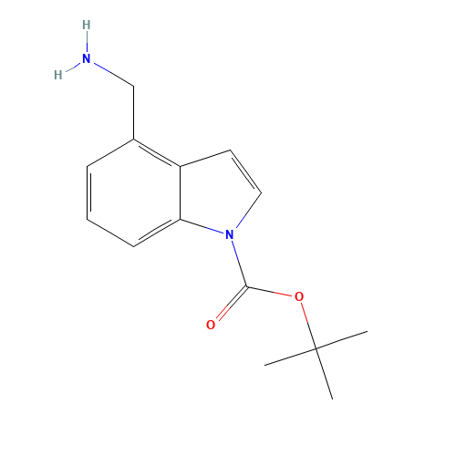 tert-butyl 4-(aminomethyl)indole-1-carboxylate (CAS: 887584-07-8) - Related Chemical Product