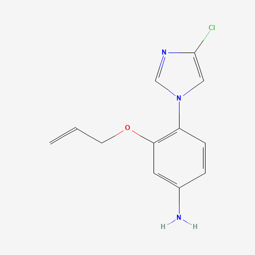 4-(4-chloroimidazol-1-yl)-3-prop-2-enoxyaniline (CAS: 1356009-05-6) - Related Chemical Product