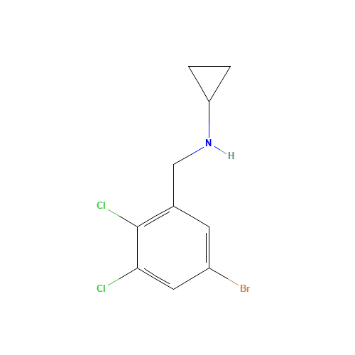 N-[(5-bromo-2,3-dichlorophenyl)methyl]cyclopropanamine (CAS: 1194490-06-6) - Related Chemical Product