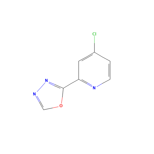 2-(4-chloropyridin-2-yl)-1,3,4-oxadiazole (CAS: 758709-88-5) - Related Chemical Product