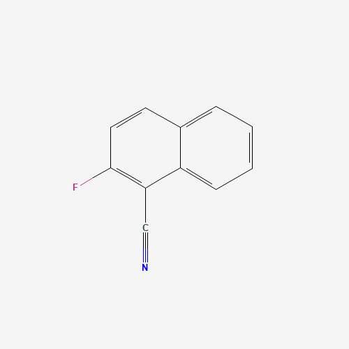 2-fluoronaphthalene-1-carbonitrile (CAS: 33718-12-6) - Chemical Structure and Molecular Formula 