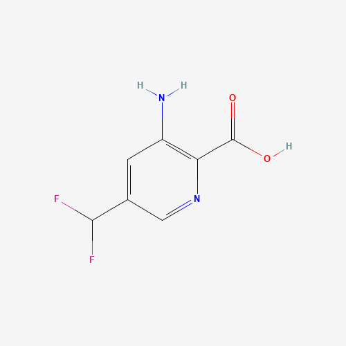 3-amino-5-(difluoromethyl)pyridine-2-carboxylic acid (CAS: 1386986-28-2) - Related Chemical Product
