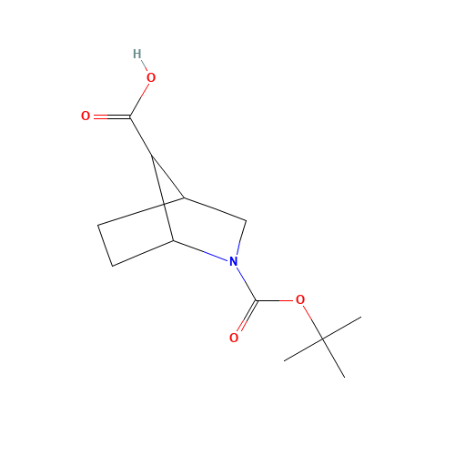 3-[(2-methylpropan-2-yl)oxycarbonyl]-3-azabicyclo[2.2.1]heptane-7-carboxylic acid (CAS: 1251007-76-7) - Related Chemical Product