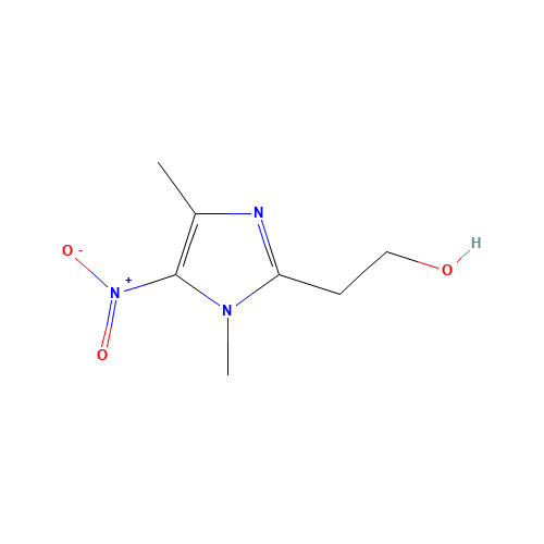 2-(1,4-dimethyl-5-nitroimidazol-2-yl)ethanol (CAS: 104575-38-4) - Related Chemical Product