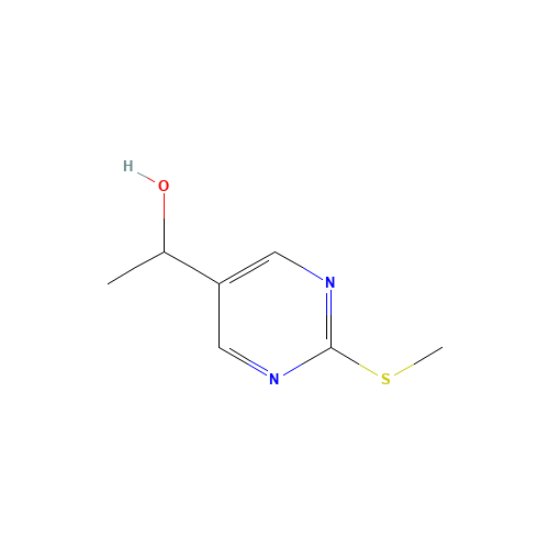 1-(2-methylsulfanylpyrimidin-5-yl)ethanol (CAS: 120717-47-7) - Related Chemical Product