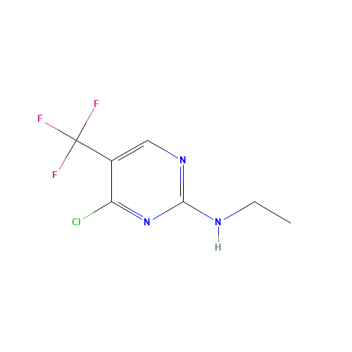 4-chloro-N-ethyl-5-(trifluoromethyl)pyrimidin-2-amine (CAS: 1374829-47-6) - Related Chemical Product
