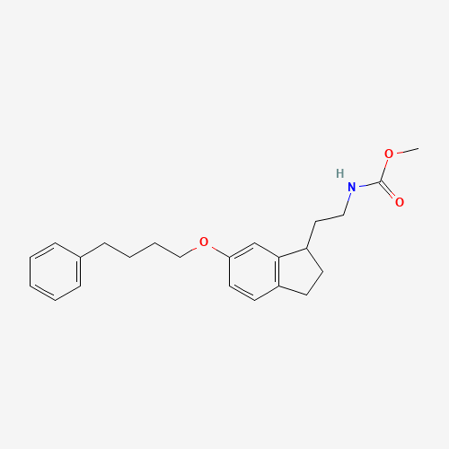 methyl N-[2-[6-(4-phenylbutoxy)-2,3-dihydro-1H-inden-1-yl]ethyl]carbamate (CAS: 1145972-29-7) - Related Chemical Product
