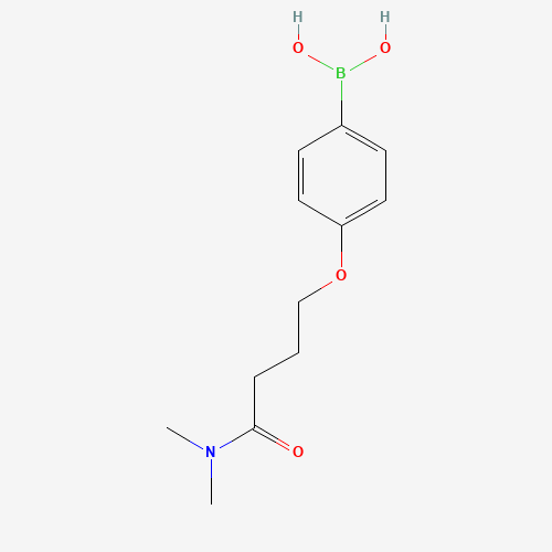 [4-[4-(dimethylamino)-4-oxobutoxy]phenyl]boronic acid (CAS: 1350317-23-5) - Related Chemical Product