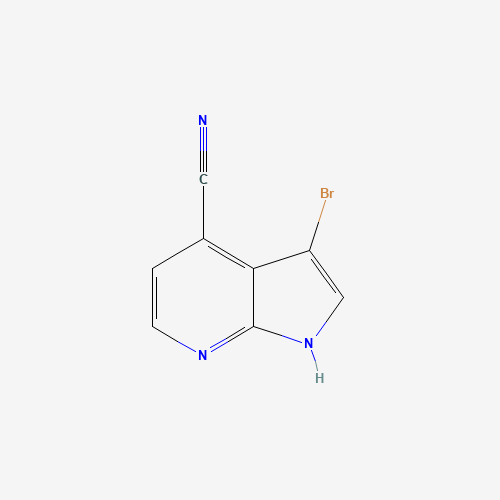 3-bromo-1H-pyrrolo[2,3-b]pyridine-4-carbonitrile (CAS: 1000340-54-4) - Related Chemical Product