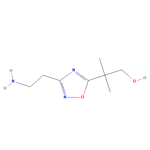 2-[3-(2-aminoethyl)-1,2,4-oxadiazol-5-yl]-2-methylpropan-1-ol (CAS: 1244059-92-4) - Related Chemical Product