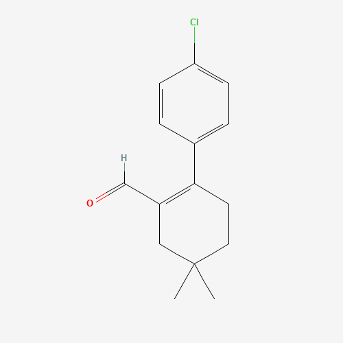 2-(4-chlorophenyl)-5,5-dimethylcyclohexene-1-carbaldehyde (CAS: 1202186-71-7) - Related Chemical Product