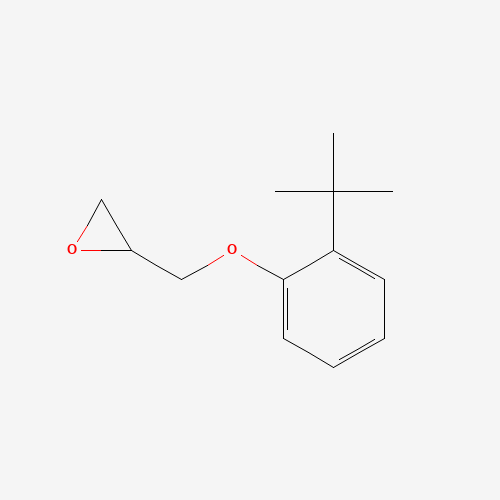2-[(2-tert-butylphenoxy)methyl]oxirane (CAS: 40786-25-2) - Chemical Structure and Molecular Formula 