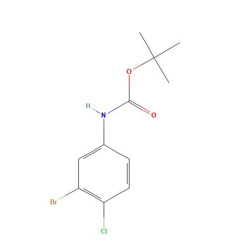 tert-butyl N-(3-bromo-4-chlorophenyl)carbamate (CAS: 1080573-26-7) - Related Chemical Product