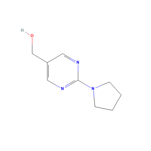 (2-pyrrolidin-1-ylpyrimidin-5-yl)methanol (CAS: 937796-11-7) - Related Chemical Product
