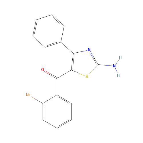(2-amino-4-phenyl-1,3-thiazol-5-yl)-(2-bromophenyl)methanone (CAS: 1361414-45-0) - Related Chemical Product