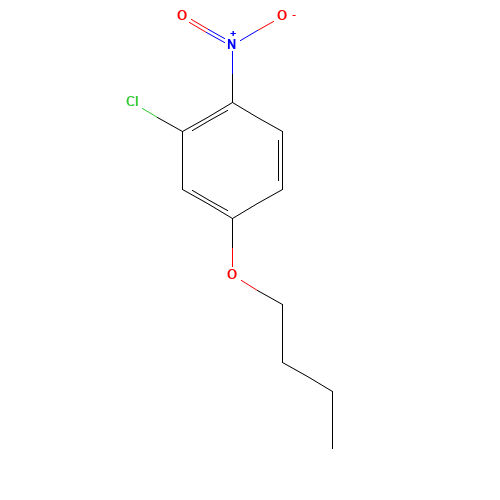 4-butoxy-2-chloro-1-nitrobenzene (CAS: 5391-56-0) - Related Chemical Product