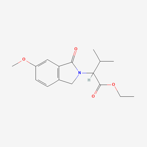 ethyl 2-(5-methoxy-3-oxo-1H-isoindol-2-yl)-3-methylbutanoate (CAS: 1448190-08-6) - Related Chemical Product