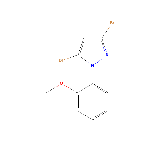 3,5-dibromo-1-(2-methoxyphenyl)pyrazole (CAS: 1245052-47-4) - Related Chemical Product