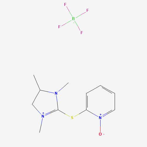 1,3-dimethyl-2-(1-oxidopyridin-1-ium-2-yl)sulfanyl-5,6-dihydro-4H-pyrimidin-1-ium;tetrafluoroborate (CAS: 366821-61-6) - Related Chemical Product