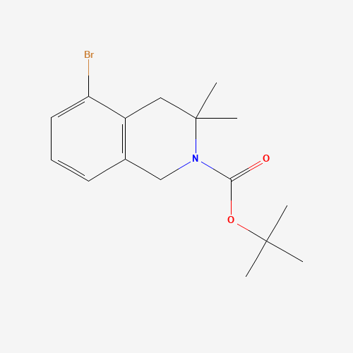 tert-butyl 5-bromo-3,3-dimethyl-1,4-dihydroisoquinoline-2-carboxylate (CAS: 1430563-85-1) - Related Chemical Product
