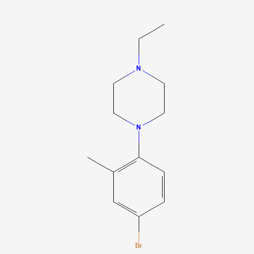 1-(4-bromo-2-methylphenyl)-4-ethylpiperazine (CAS: 1092500-84-9) - Related Chemical Product