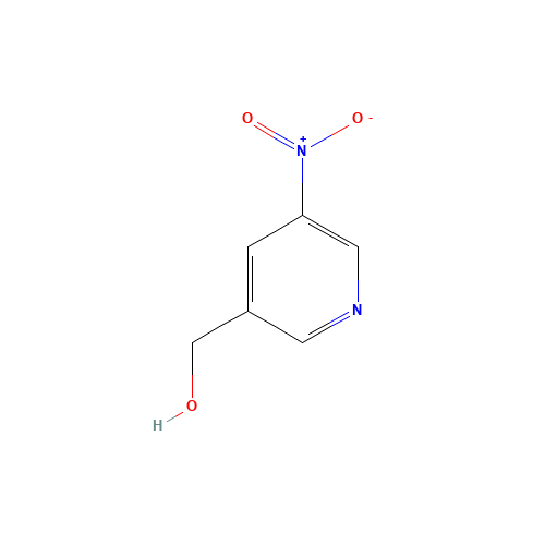 (5-nitropyridin-3-yl)methanol (CAS: 131747-58-5) - Chemical Structure and Molecular Formula 
