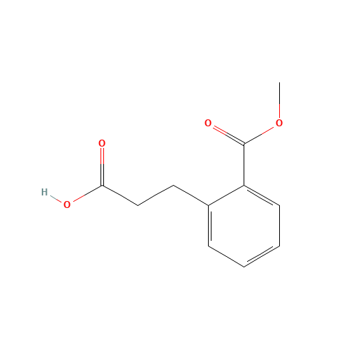 3-(2-methoxycarbonylphenyl)propanoic acid (CAS: 81329-74-0) - Related Chemical Product