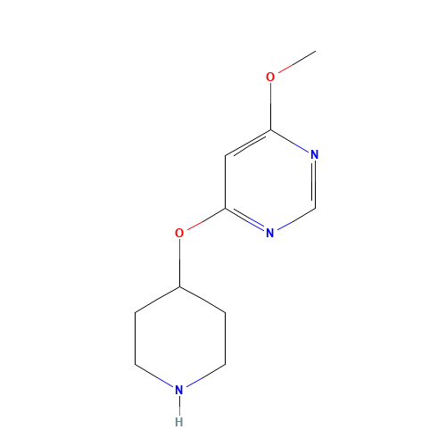 4-methoxy-6-piperidin-4-yloxypyrimidine (CAS: 1263387-61-6) - Related Chemical Product
