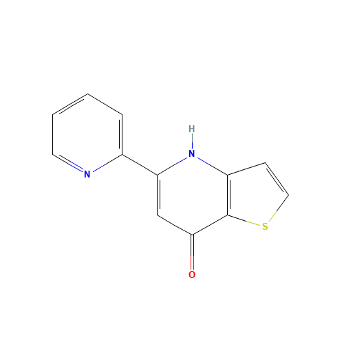 5-pyridin-2-yl-4H-thieno[3,2-b]pyridin-7-one (CAS: 385784-34-9) - Related Chemical Product