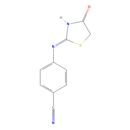 4-[(4-oxo-1,3-thiazol-2-yl)amino]benzonitrile (CAS: 828298-25-5) - Related Chemical Product
