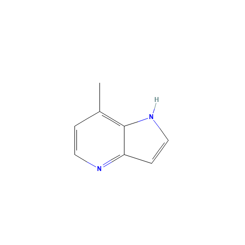 7-methyl-1H-pyrrolo[3,2-b]pyridine (CAS: 357263-42-4) - Chemical Structure and Molecular Formula 