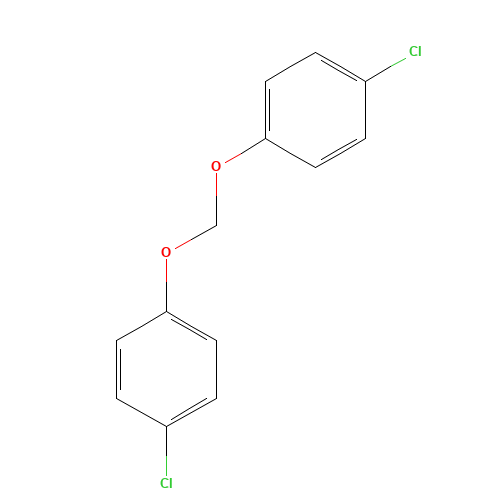1-chloro-4-[(4-chlorophenoxy)methoxy]benzene (CAS: 555-89-5) - Related Chemical Product