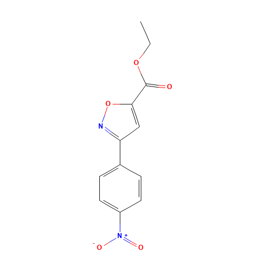 ethyl 3-(4-nitrophenyl)-1,2-oxazole-5-carboxylate (CAS: 370848-42-3) - Related Chemical Product