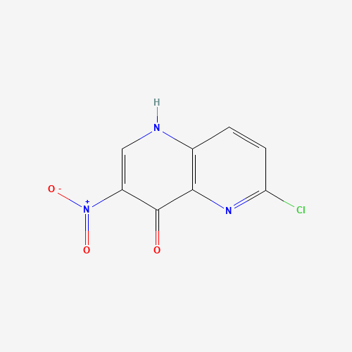 6-chloro-3-nitro-1H-1,5-naphthyridin-4-one (CAS: 1366050-42-1) - Related Chemical Product