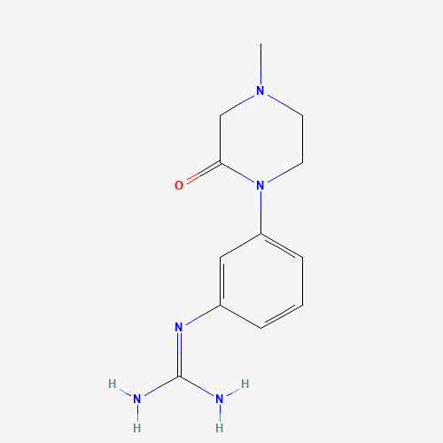 2-[3-(4-methyl-2-oxopiperazin-1-yl)phenyl]guanidine (CAS: 925921-28-4) - Related Chemical Product
