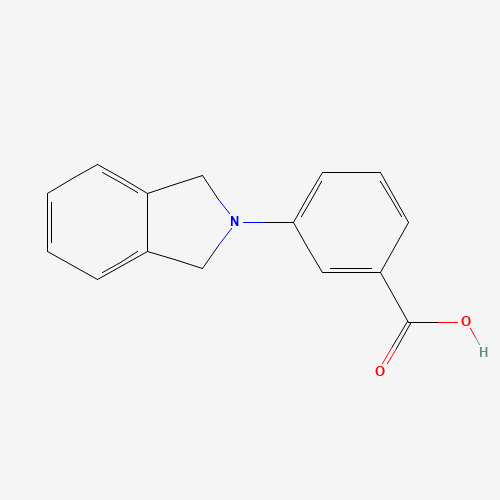 3-(1,3-dihydroisoindol-2-yl)benzoic acid (CAS: 130373-81-8) - Related Chemical Product