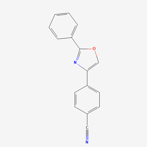 4-(2-phenyl-1,3-oxazol-4-yl)benzonitrile (CAS: 934609-94-6) - Related Chemical Product