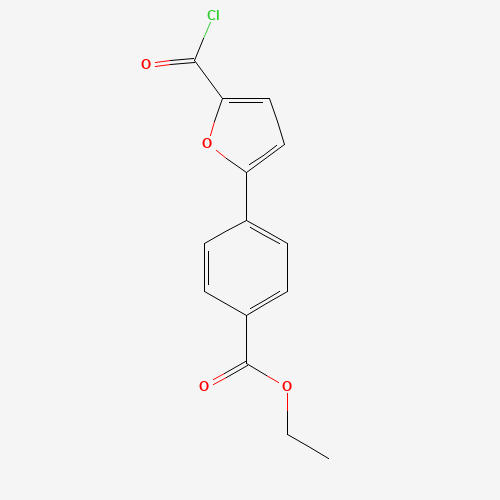 ethyl 4-(5-carbonochloridoylfuran-2-yl)benzoate (CAS: 333435-04-4) - Related Chemical Product
