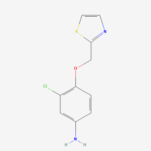 3-chloro-4-(1,3-thiazol-2-ylmethoxy)aniline (CAS: 851545-79-4) - Related Chemical Product