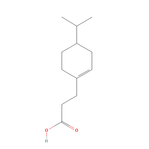 3-(4-propan-2-ylcyclohexen-1-yl)propanoic acid (CAS: 4638-83-9) - Related Chemical Product
